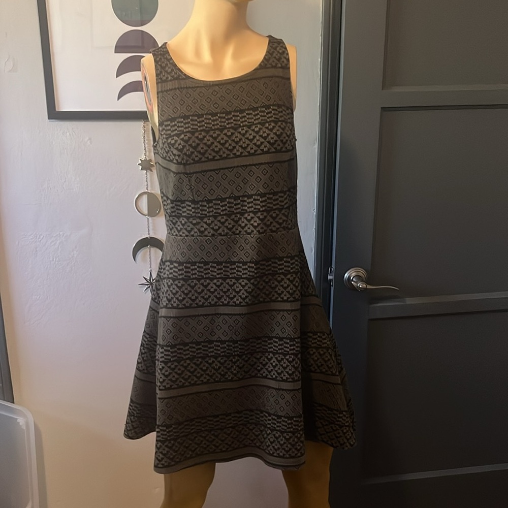 Olive Green Apt 9!l skater/flare/a-line dress
